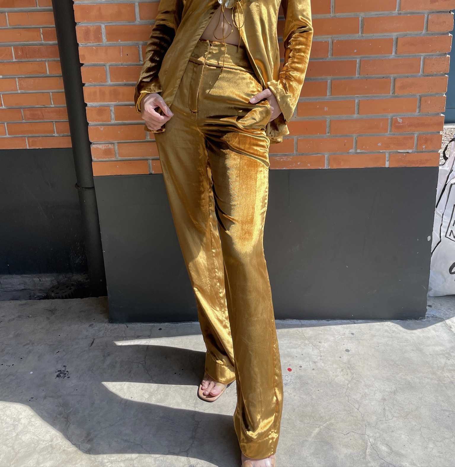 SALE! Cult Gaia-JEORGE PANT GOLD