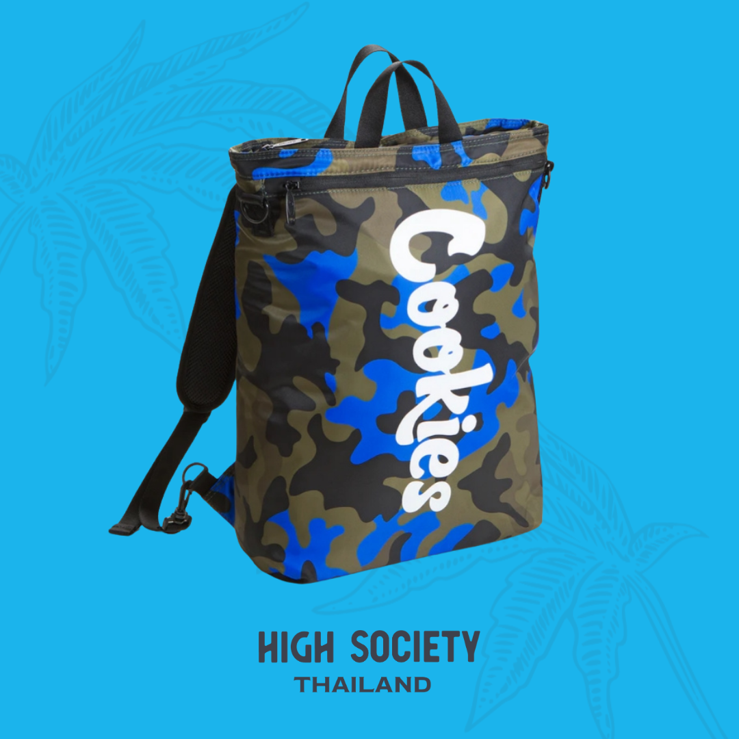 COOKIES SLANGIN NYLON BACKPACK (NAVY CAMO)