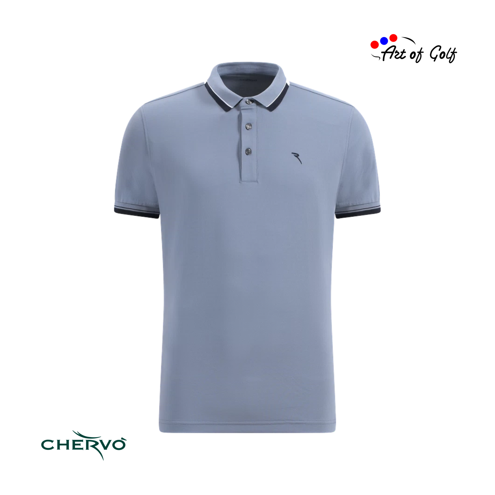 Chervò Arcata Polo 908 - Men (Grey)