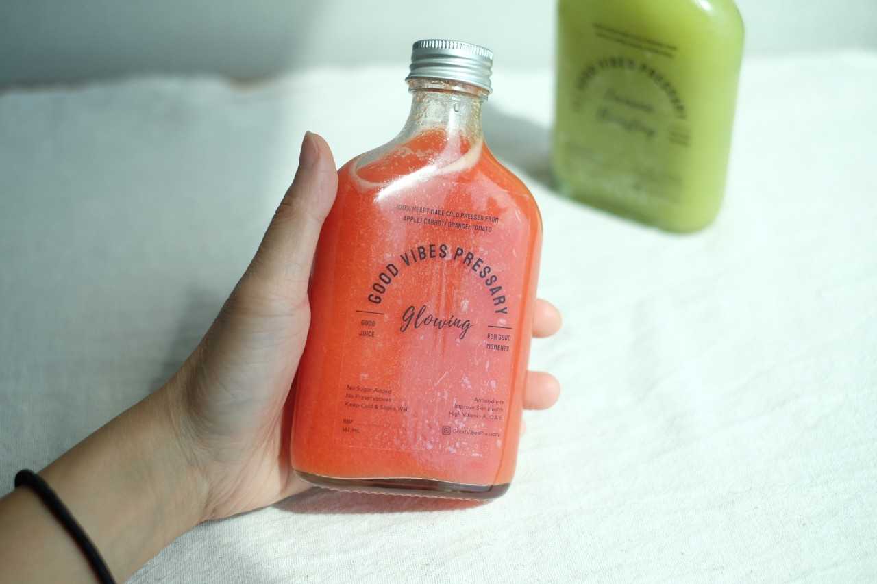 Cold Pressed Juice สูตร Glowing