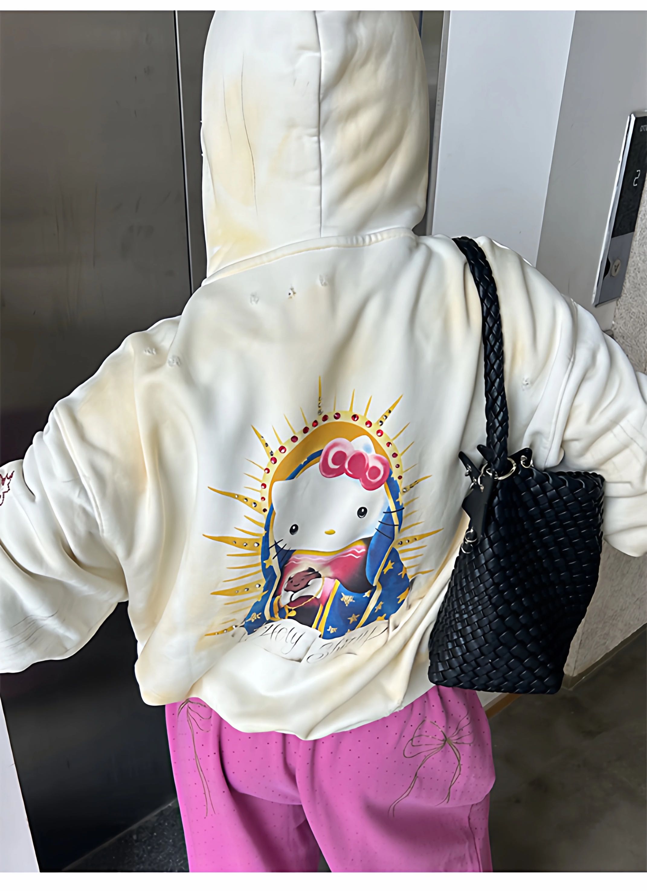 Realbadgirl x hellokitty jacket hoodie 