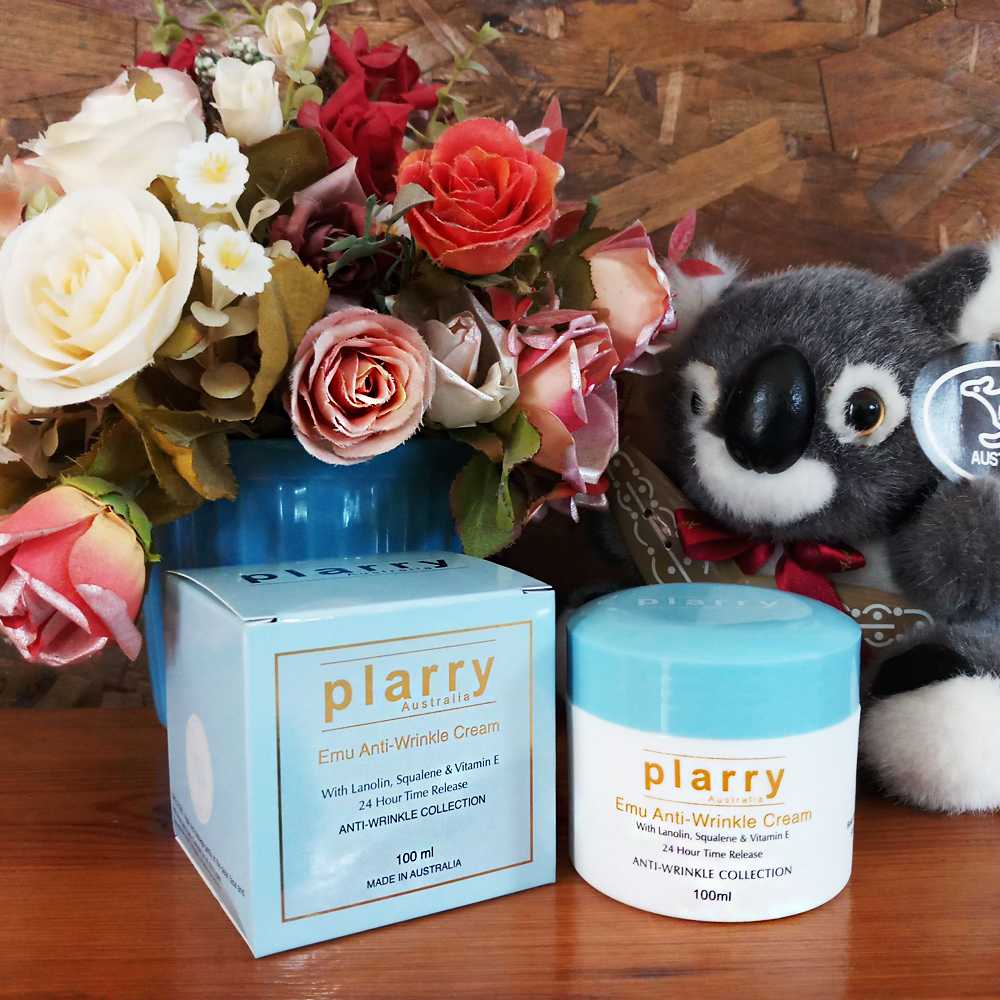Plarry Emu Anti-Wrinkle Cream With Lanolin, Squalene & VitaminE 100 ml.