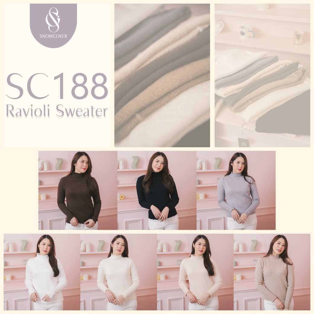SC188 Ravioli Sweater (Snowcover เสื้อไหมพรม)