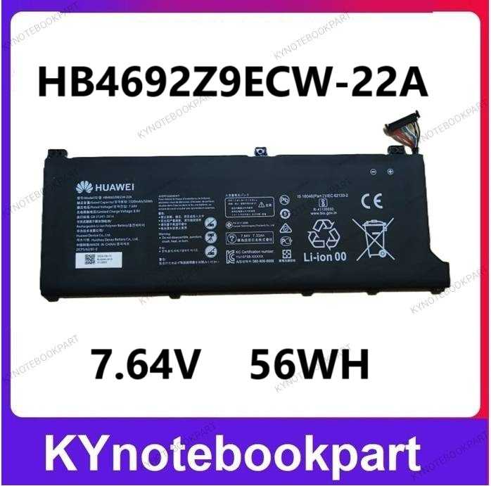 BATTERY  ORIGINAL Huawei แบตเตอรี่ Huawei MateBook D14-53010TVS Magicbook 14 HB4692Z9ECW-22A