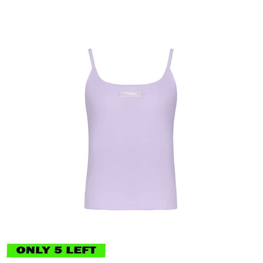 JAILEY SPAGHETTI TANK TOP - VIOLET