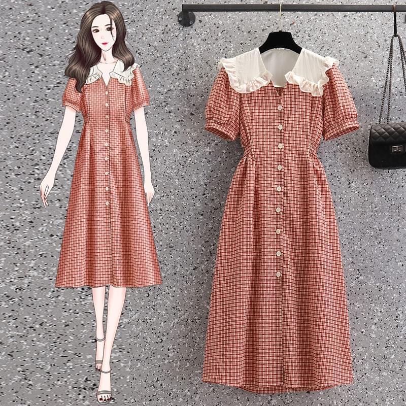 ชุดเดรสสาวอวบ Bigsize Fashion