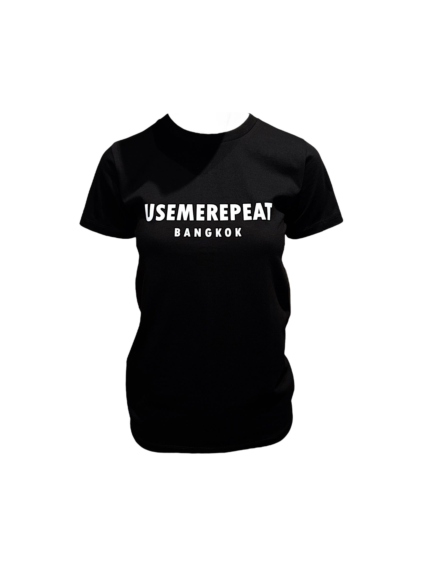 UMR BLACK TSHIRT BIG LOGO