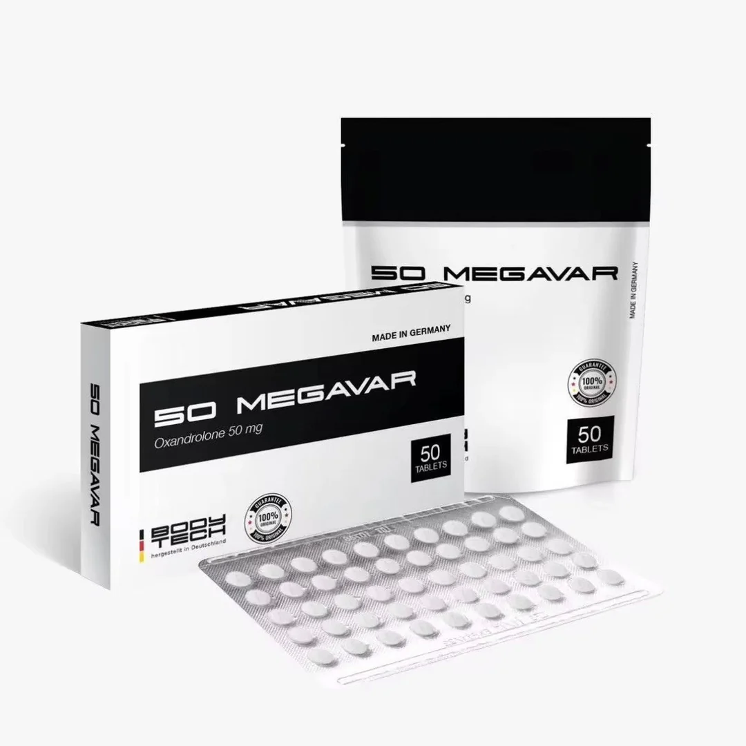  Megavar Bodytech Oxandrolone 50mg
