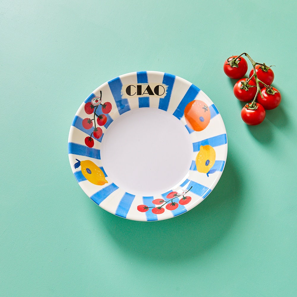 (Pre-order)  Summer Costa - Melamine Big Bowl 22 cm