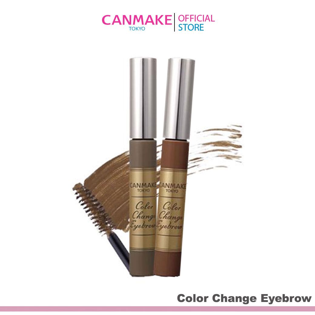 Canmake Color Change Eyebrow มาสคาร่าคิ้ว เนื้อแมทท์