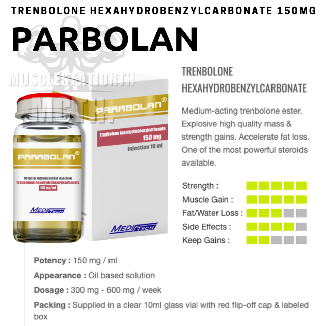 Tren Hex (Parabolan) Meditech (150mg×10ml)