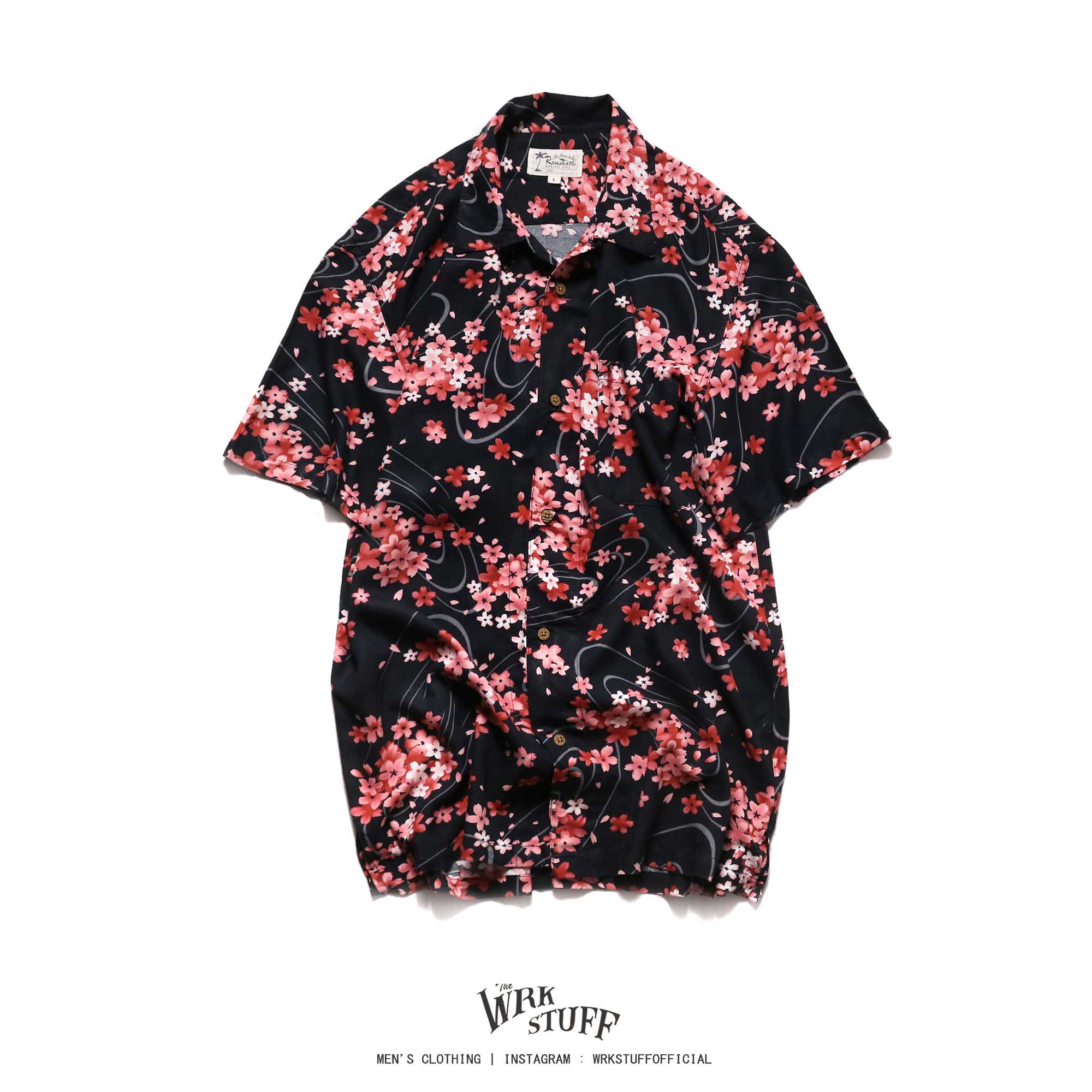 Roushatte Japan Aloha Shirt (M)