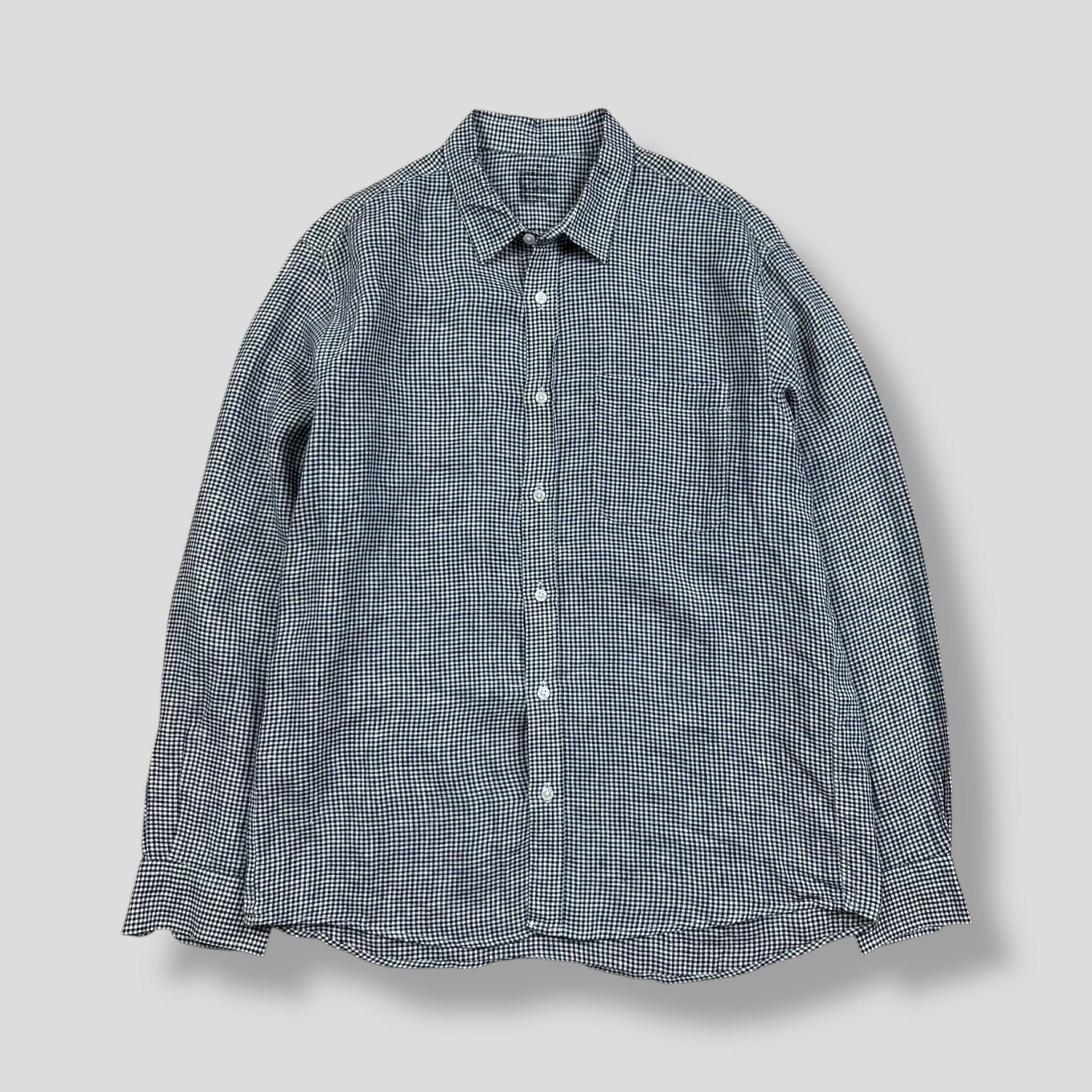 MUJI PURE LINEN POCKET SHIRT 