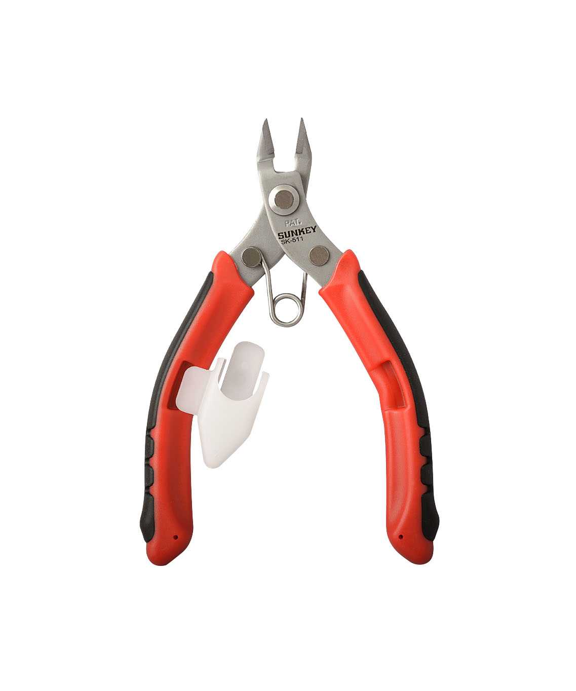 SUNKEY NO.SK-510 Plastic Cutting Pliers คีมตัดปากเฉียงมินิสเตนเลส ปาก 45 องศา