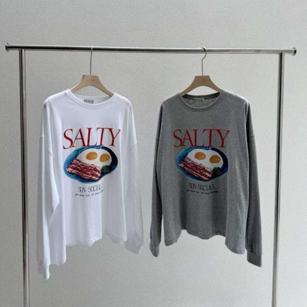 Breakfast long sleeve tops