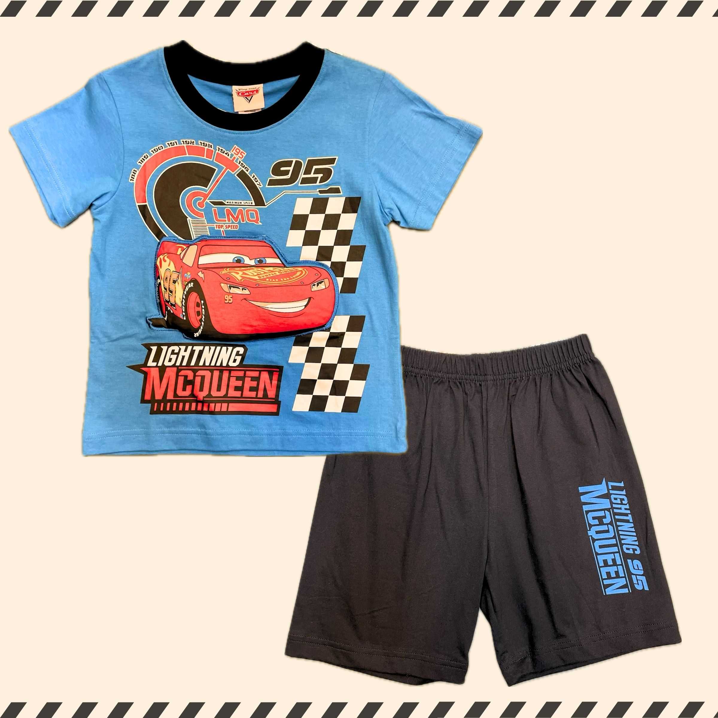 McQueen Black Set Baby Blue/Black Size LL