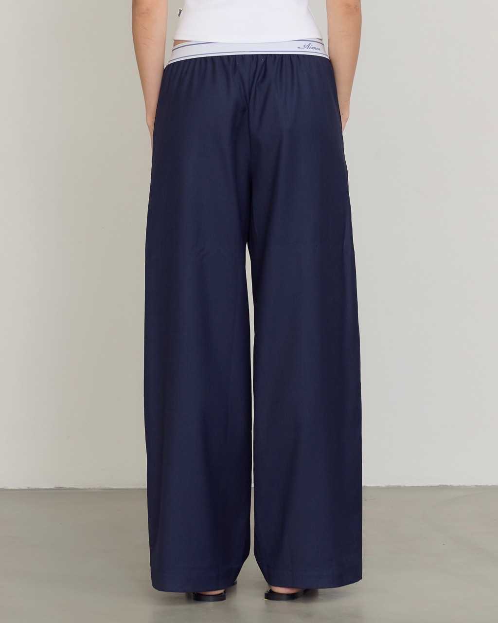 AIMER - Elastic Wool Trousers