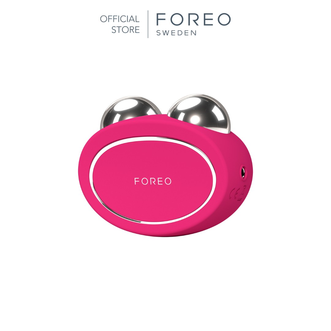 FOREO BEAR 2 Fuchsia เครื่องยกกระชับและเก็บกรอบหน้าอัจฉริยะ ฟอริโอ้ แบร์ 2 สีชมพูเข้ม