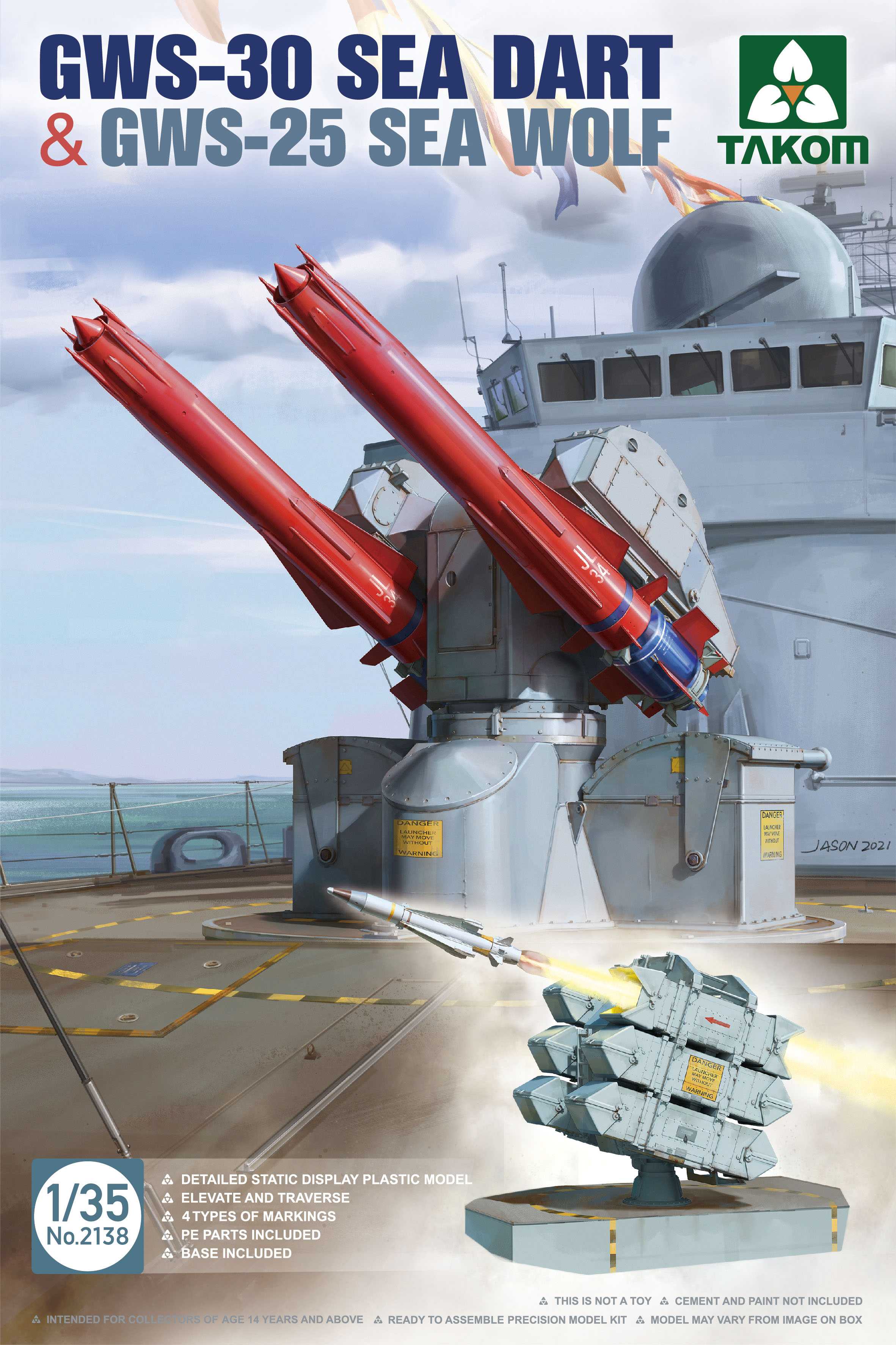 1/35 GWS-30 SEA DART & GWS-25 SEA WOLF