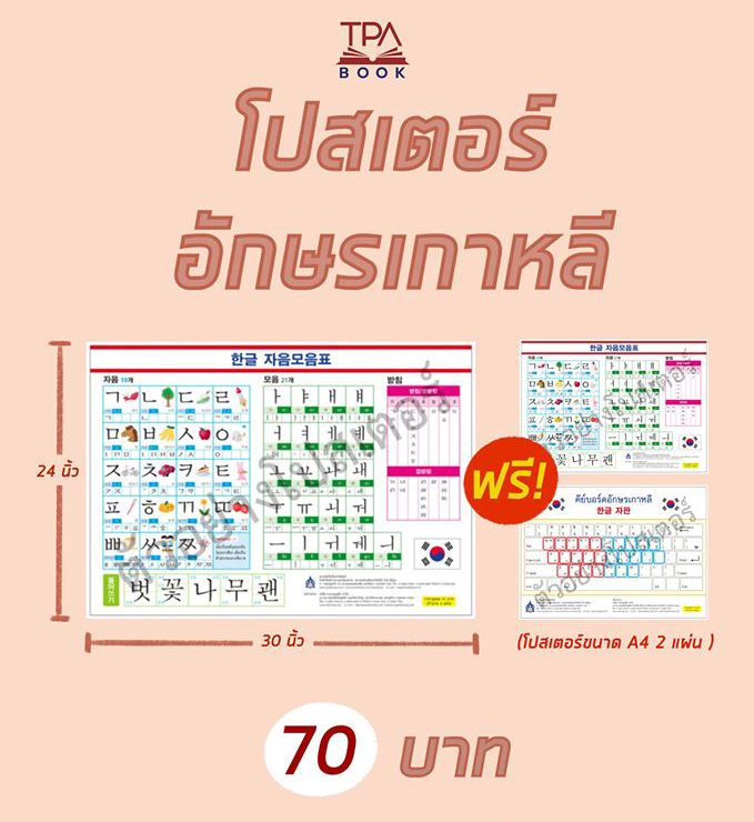 โปสเตอร์อักษรเกาหลี (โปสเตอร์)