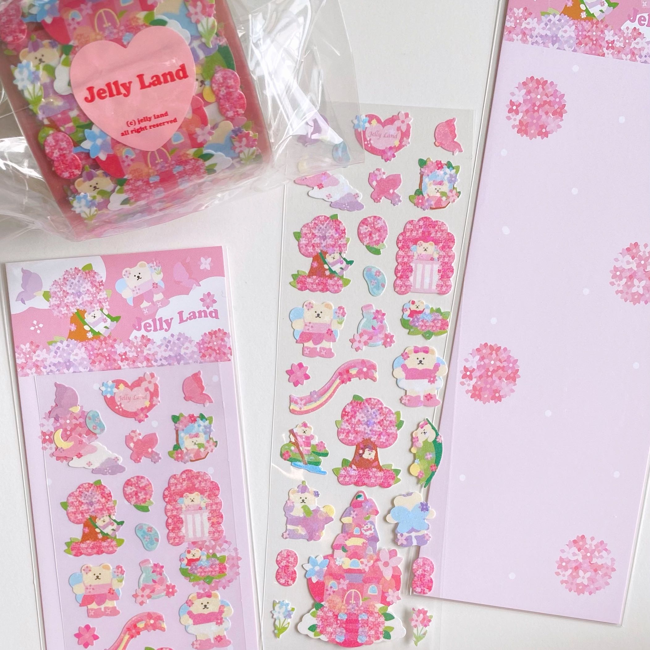 Jellyland sticker roll