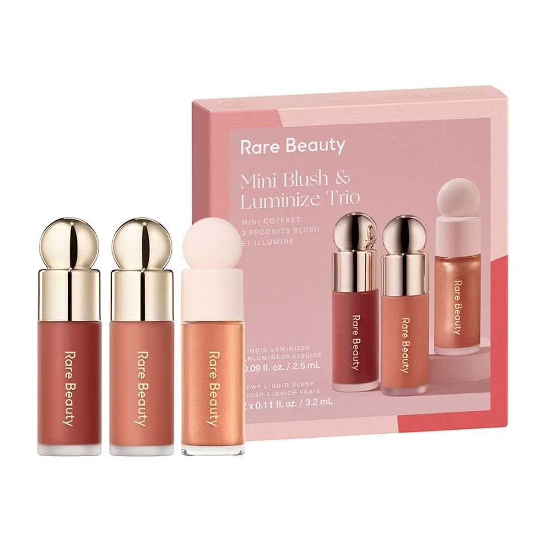 Rare Beauty Limited Edition Mini Blush & Luminize Trio จากอเมริกา พร้อมส่ง