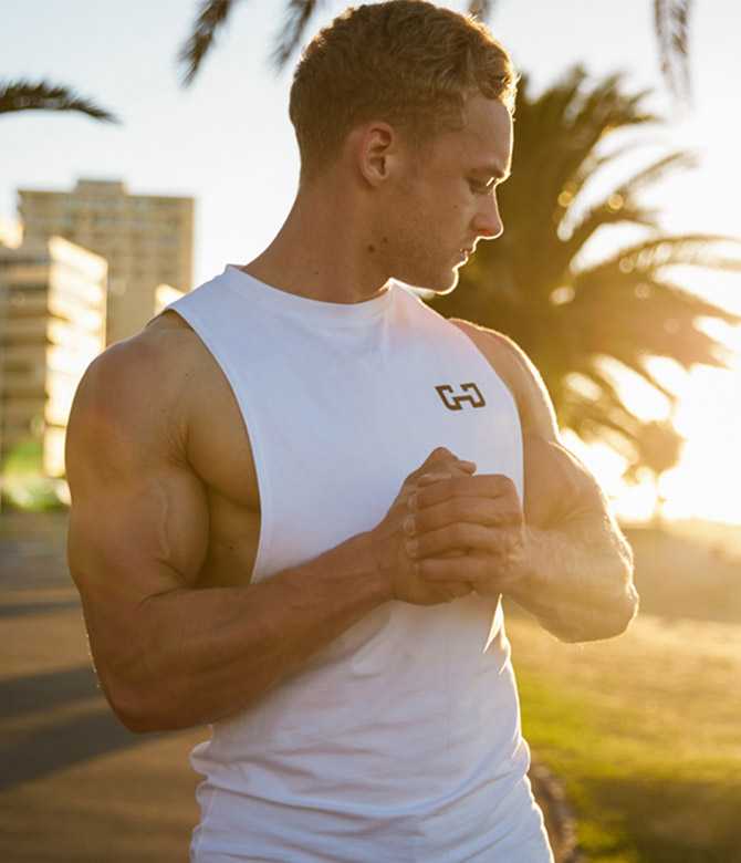 เสื้อกล้าม GYM JUNKY#2 ผ้าคอตตอน ใส่ออกกำลังกาย ไม่อมเหงื่อ ผ้านิ่มใส่สบาย ระบายอากาศได้ดี