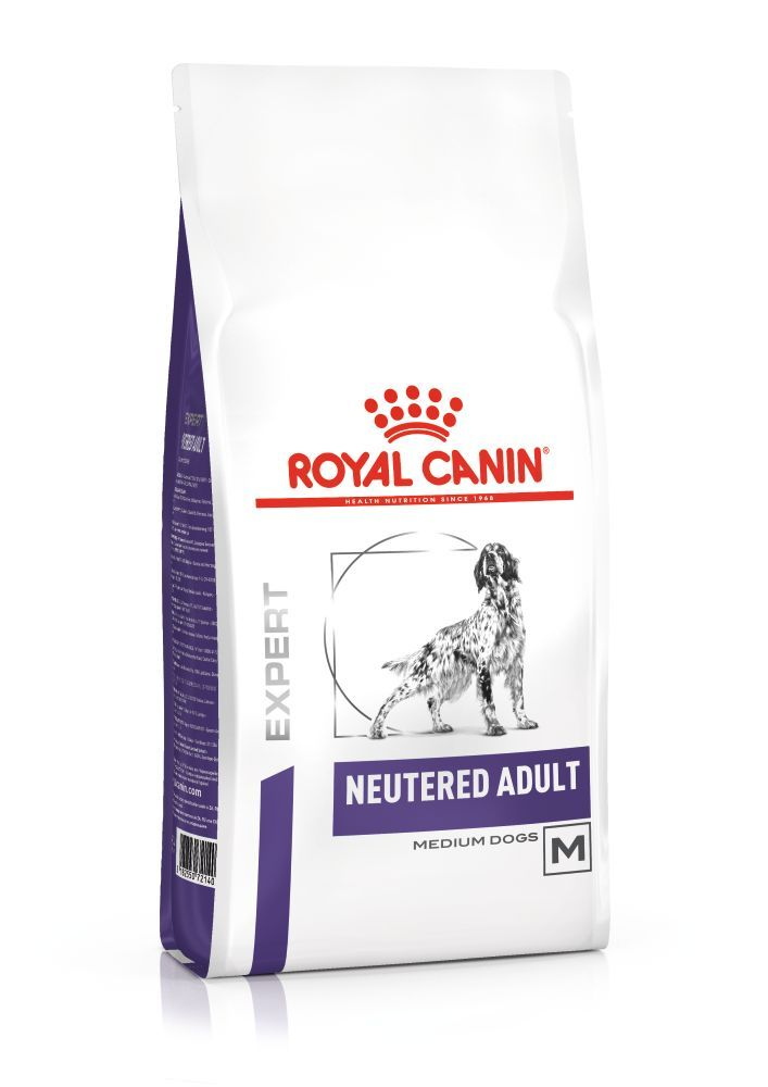 Royal Canin Neutered adult medium dog สำหรับสุนัขพันธุ์กลางหลังทำหมัน ขนาด 9kg.