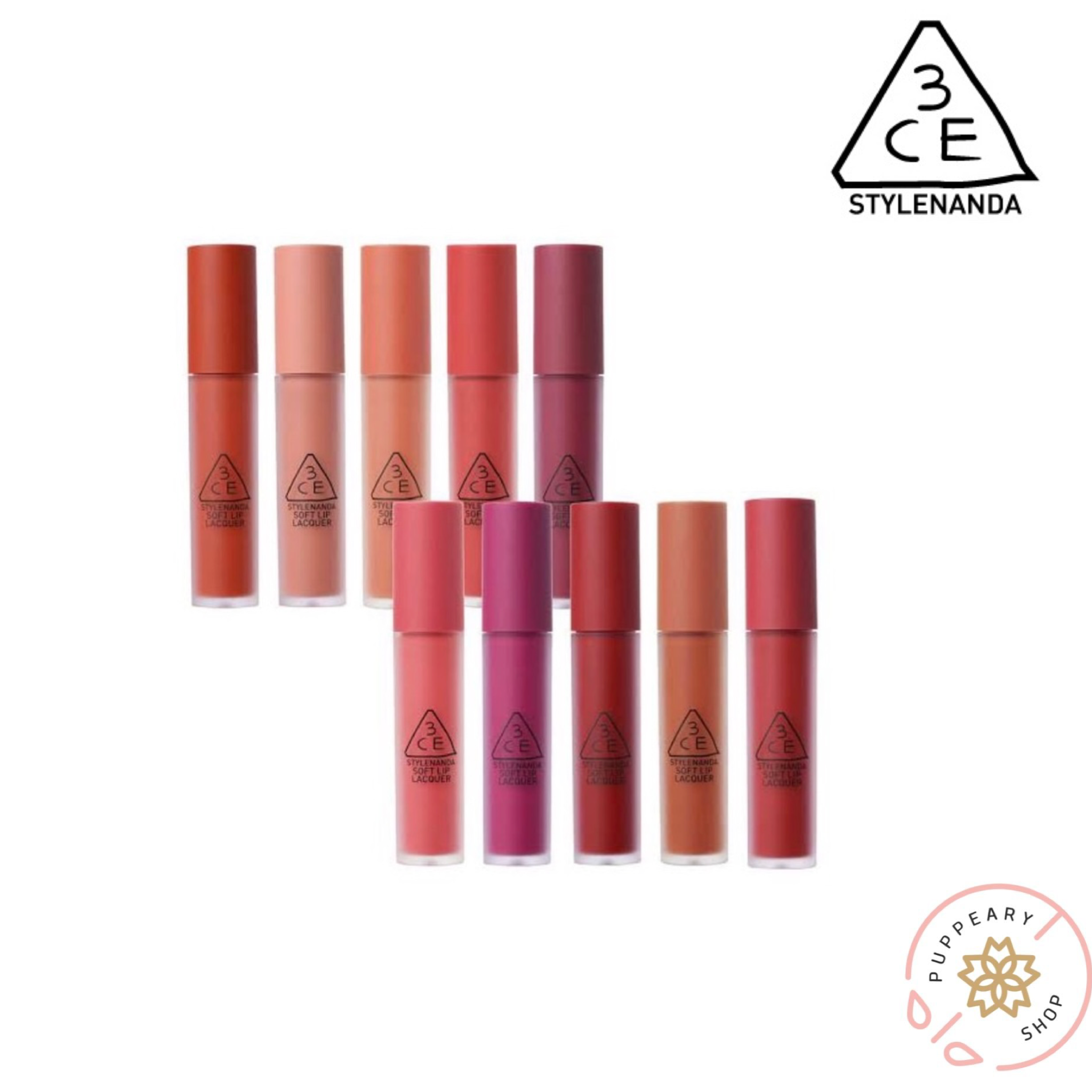 (แท้/พร้อมส่ง) 3CE SOFT LIP LACQUER