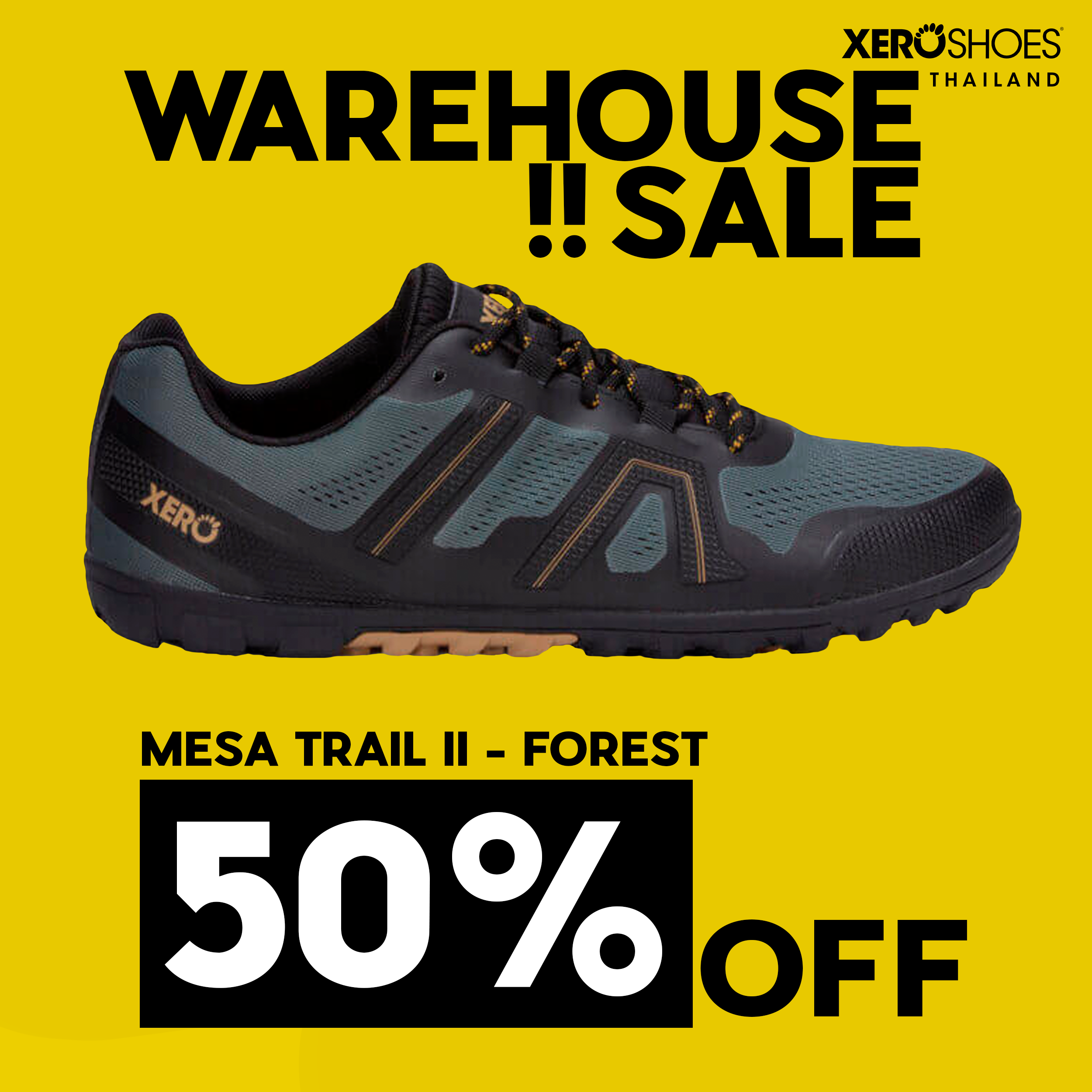 WAREHOUSE SALE-XERO SHOES-MESA TRAIL & MESA TRAIL II-50% off