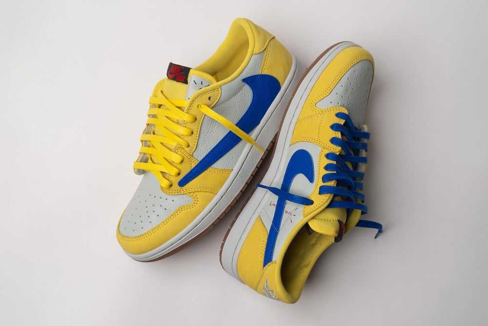 Nike Air Jordan 1 Low Travis Scott Canary  17,900/19,500฿