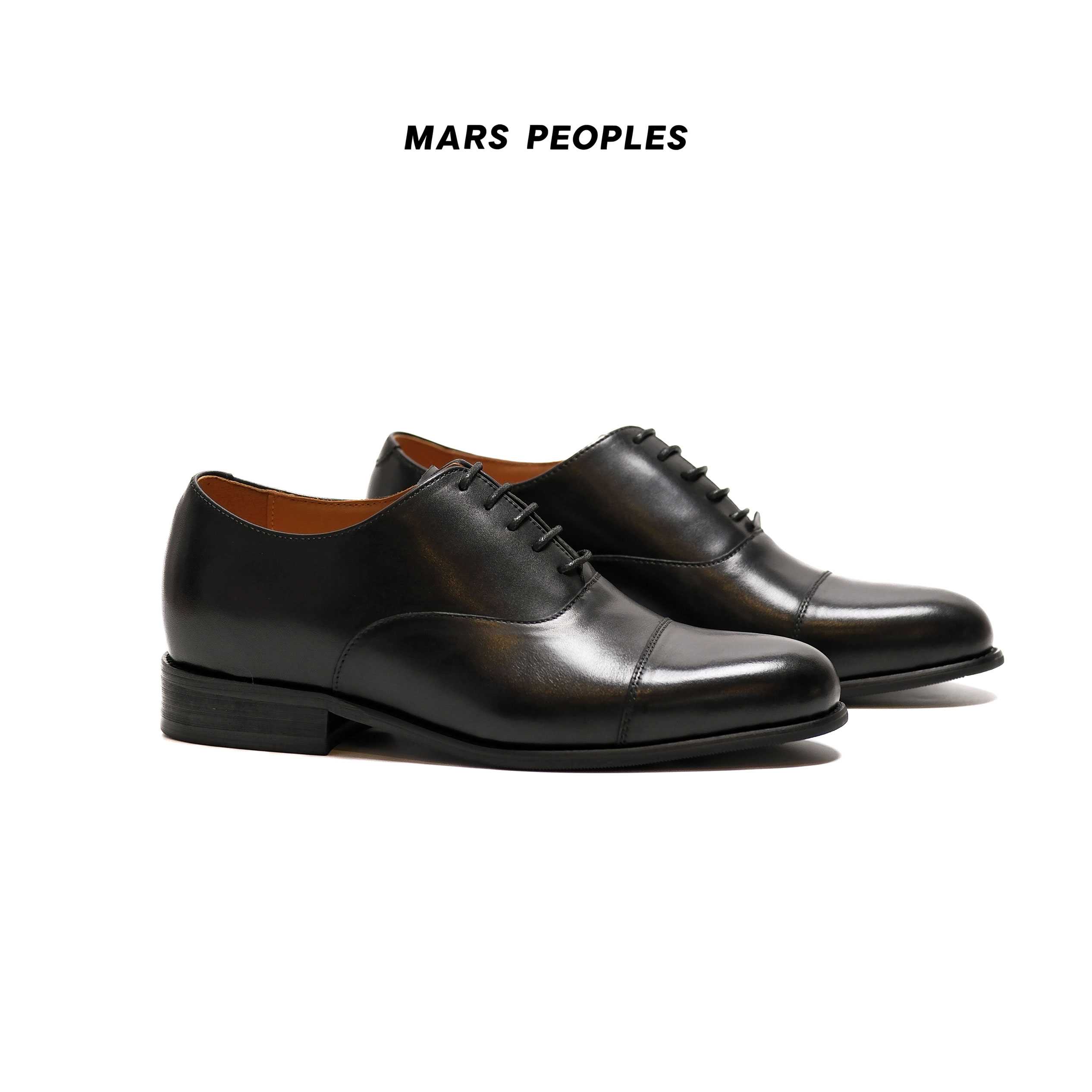 Oxford Cap-toe - Black calf