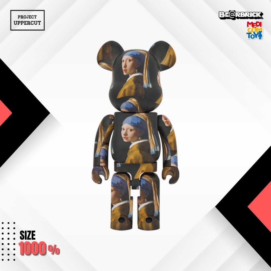 BE@RBRICK 1000% Johannes Vermeer「The Girl With The Pearl Earring」 [New]