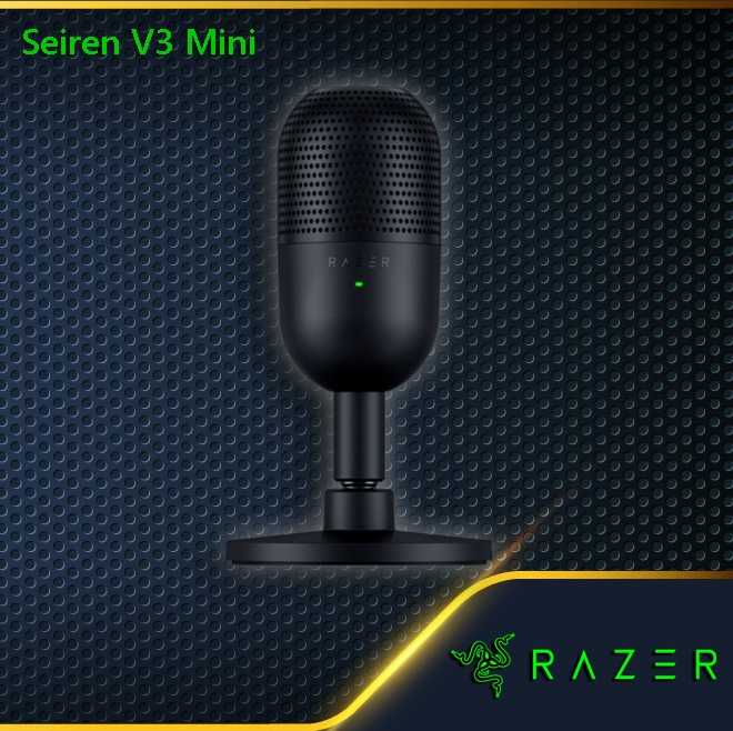 ไมโครโฟน razer seiren v3 mini สีดำ