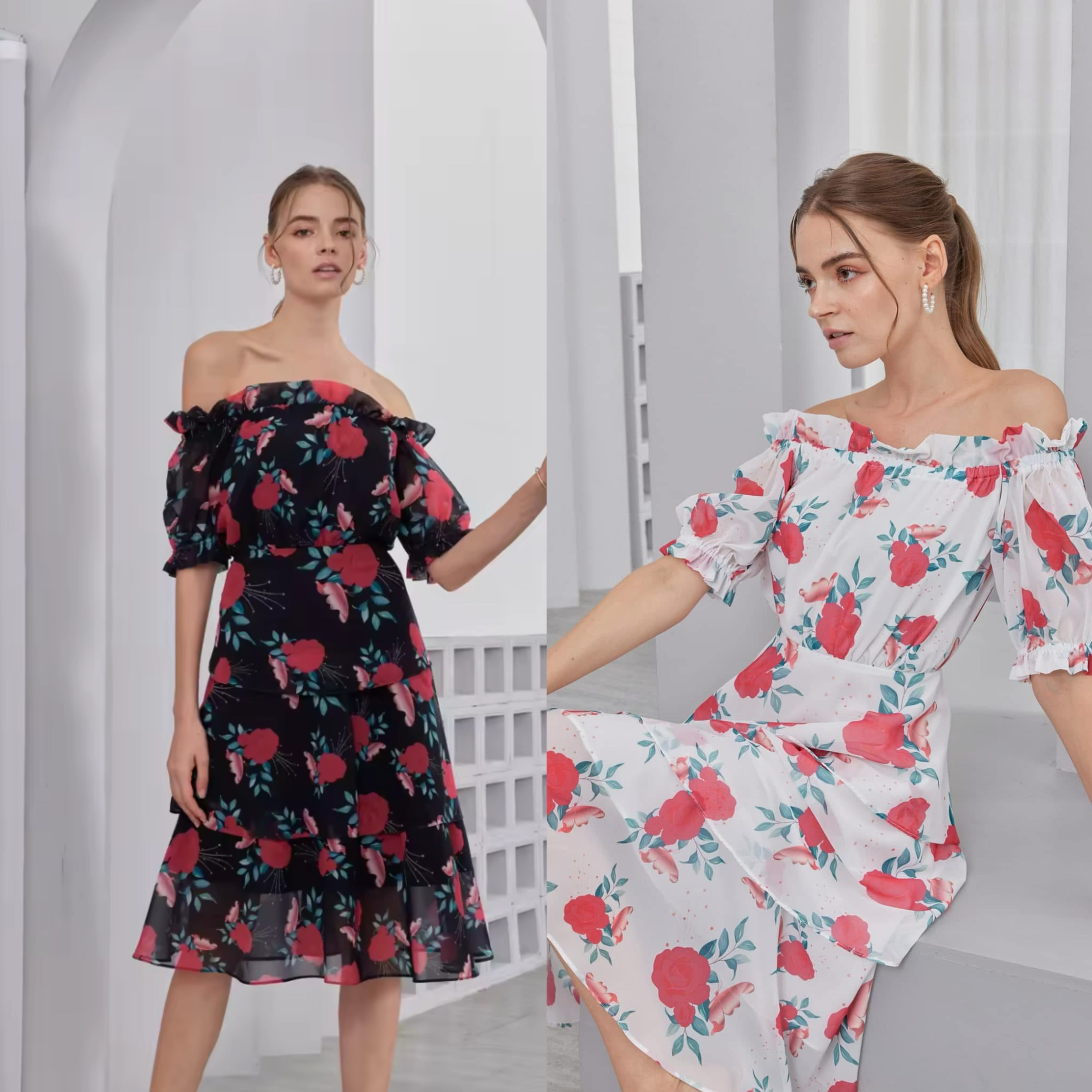 ROSSARIN - Natasha Roses Dress