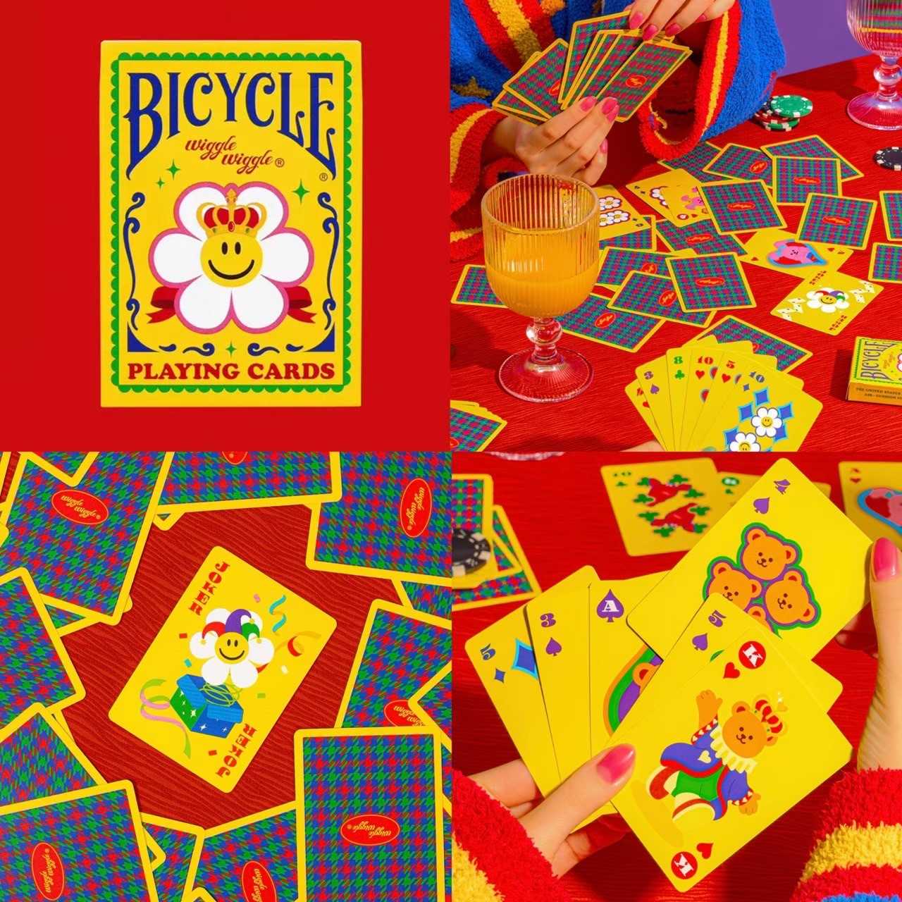 🌈 Wiggle Wiggle ของแท้ 💯 เกมการ์ด Trump Cards ของเล่น เกมส์ ไพ่น่ารัก การ์ดน่ารัก