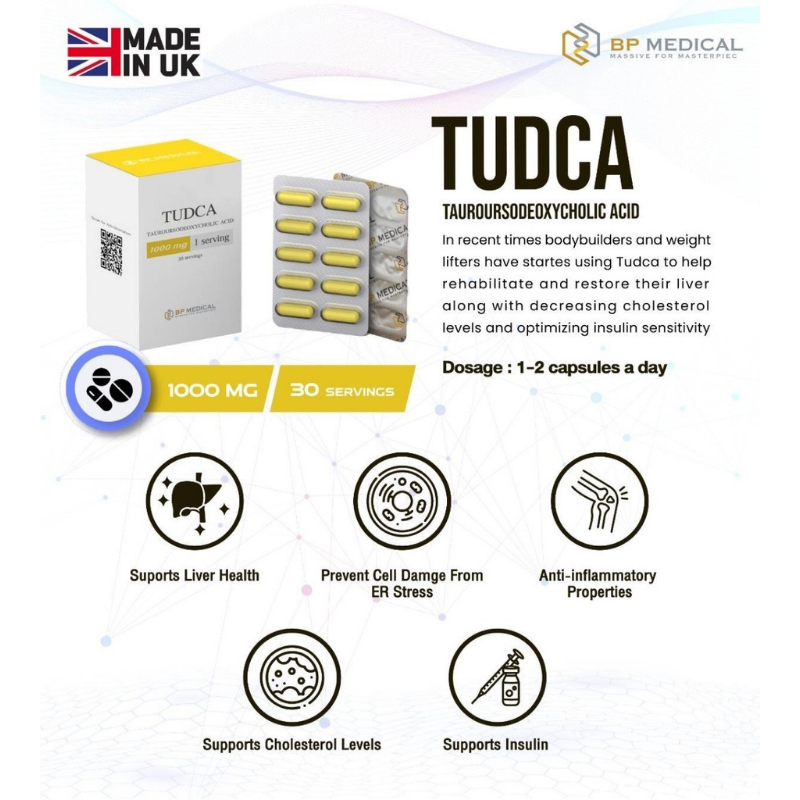 Tudca 500mgx60t BPMedical