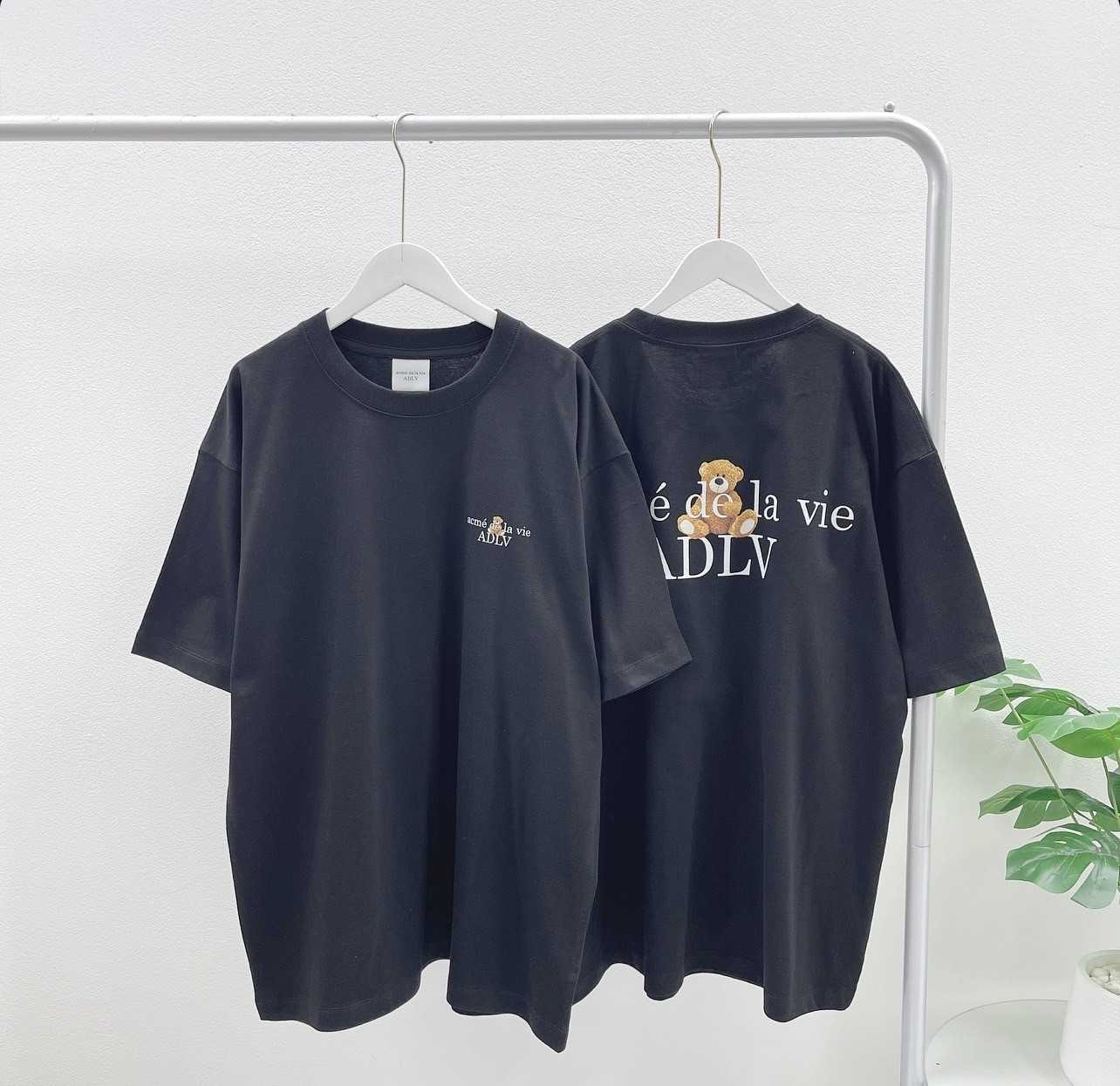 ADLV Bear Graphic T-Shirt (Black) New Collection