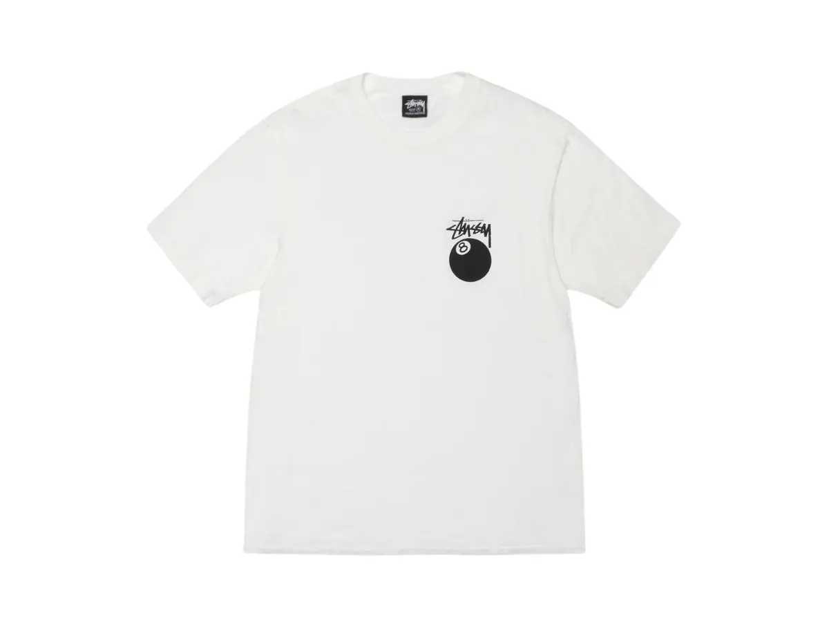 Stussy 8 Ball Tee Pigment Dyed (Natural)