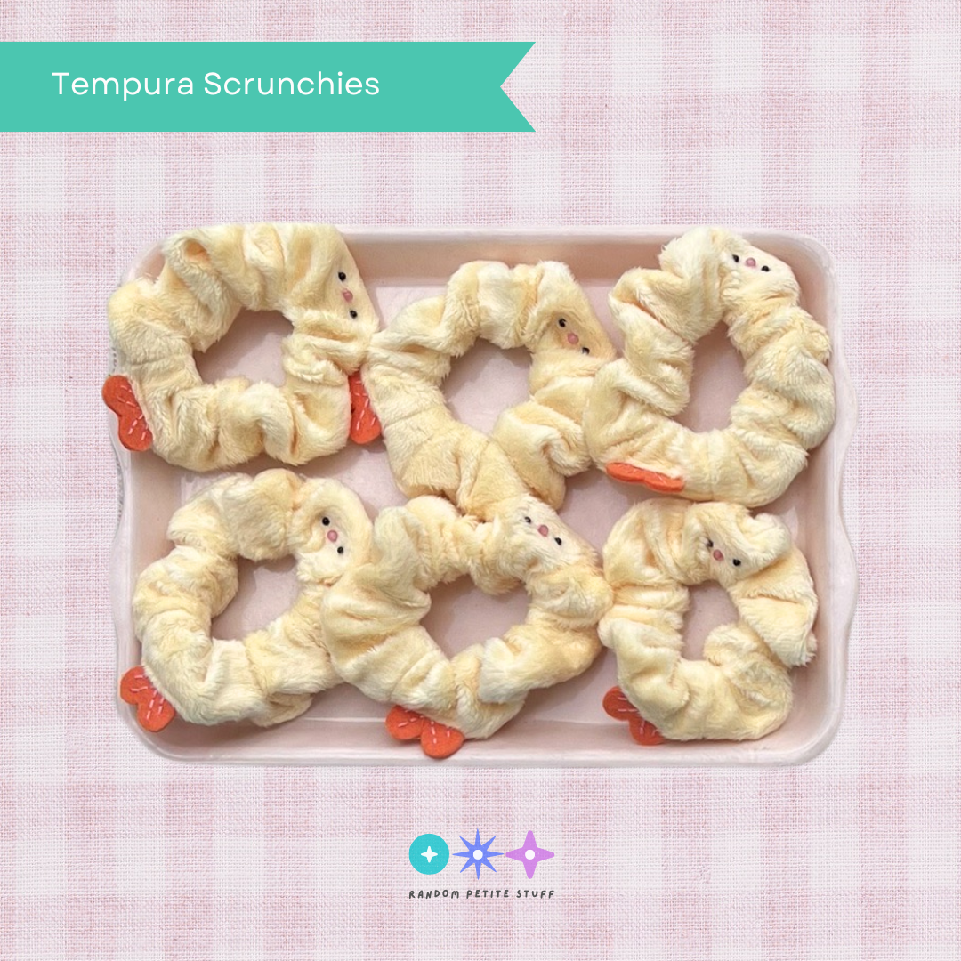 TEMPURA SCRUNCHIES