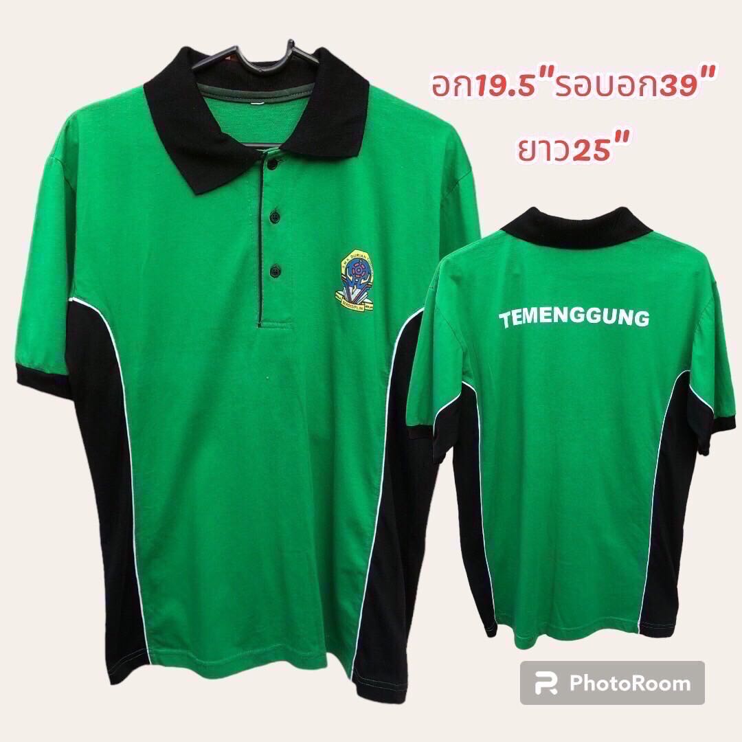 เสื้อยืดคอปกโปโลทำงานมือ2 สภาพสวย สีสด ไม่เก่า มี3สี 3แบบให้เลือก