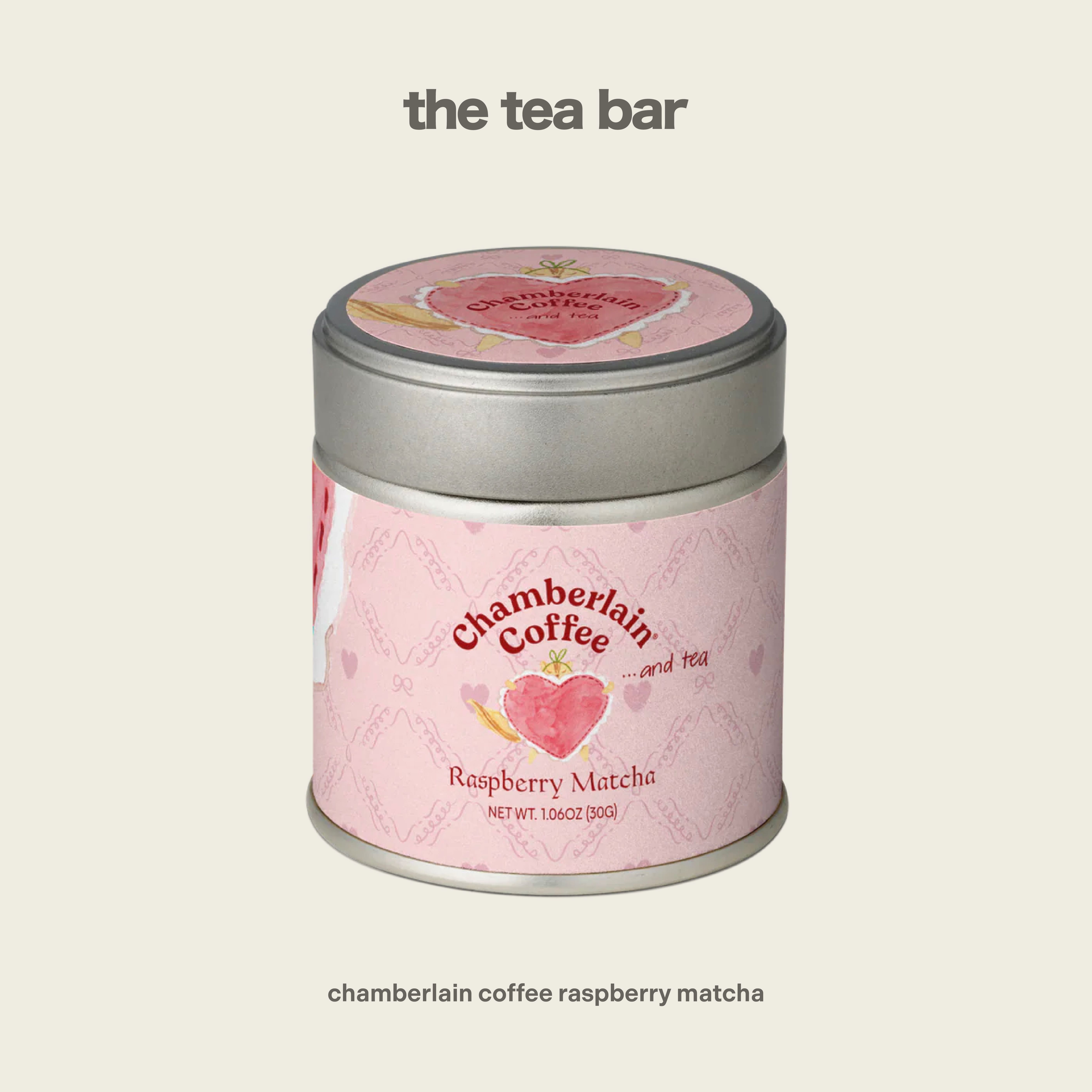 CHAMBERLAIN COFFEE raspberry matcha