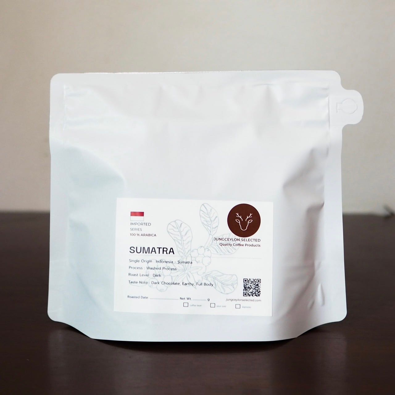 SUMATRA INDONESIA-100% Arabica Dark Roasted