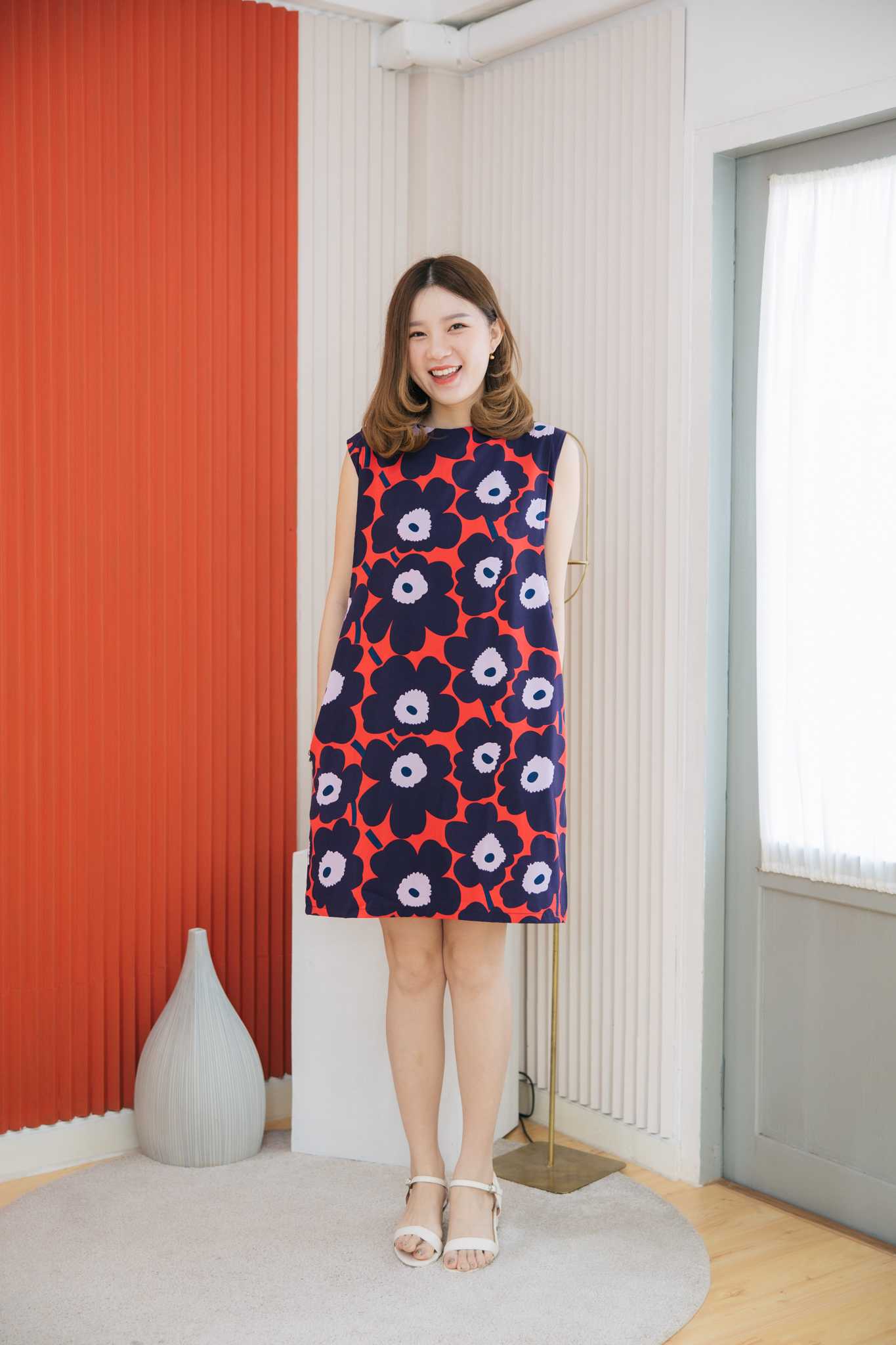 เดรสให้นม Purple  makko toptank dress