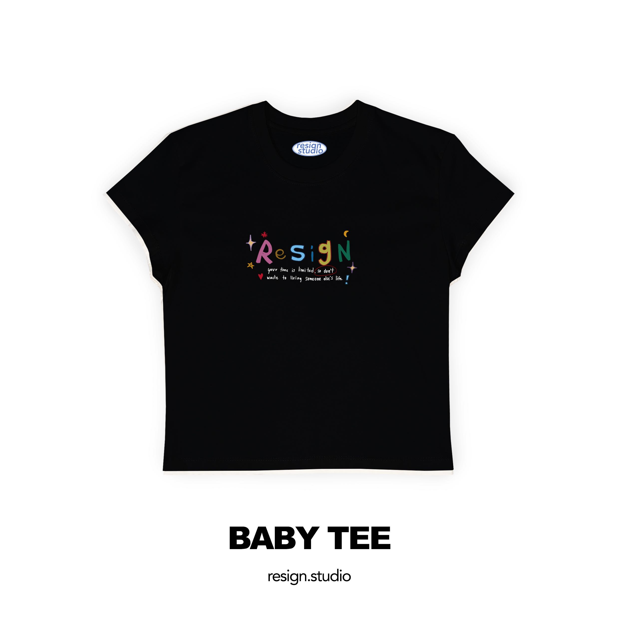resign  - babytee