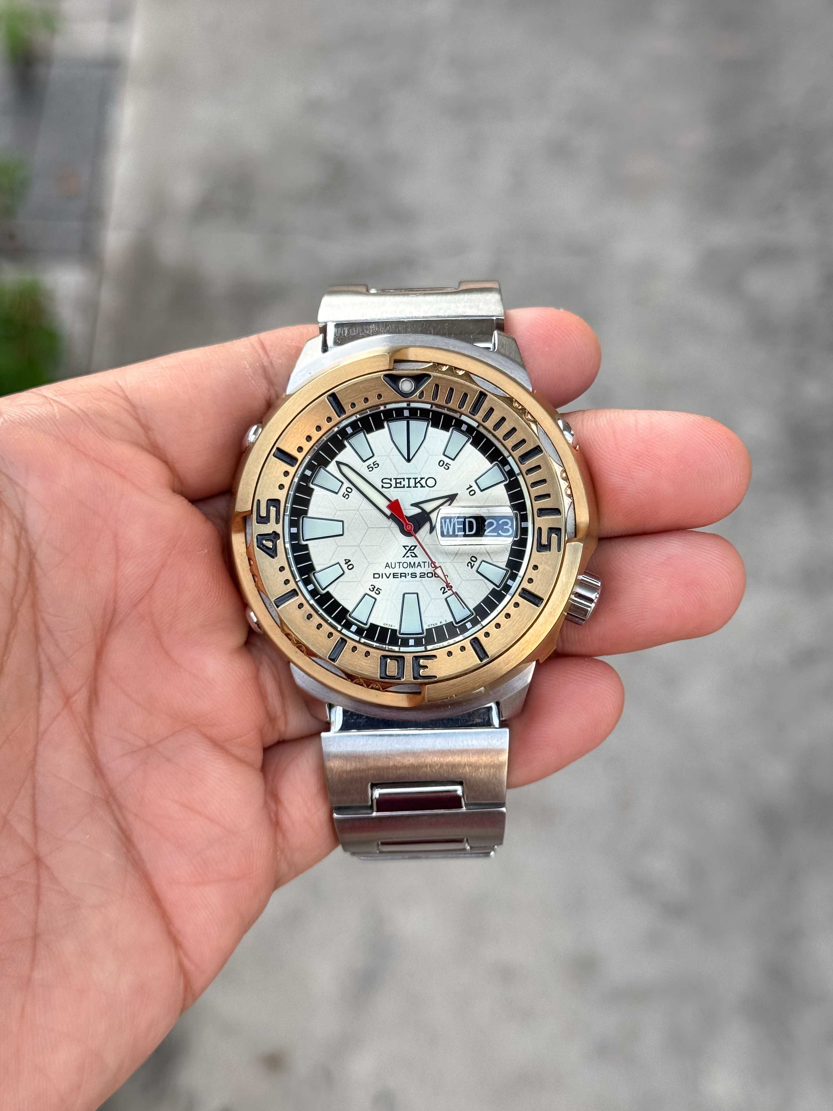 Seiko Tuna Zimbe 13 Limited Edition 999 Automatic Day-Date King Size