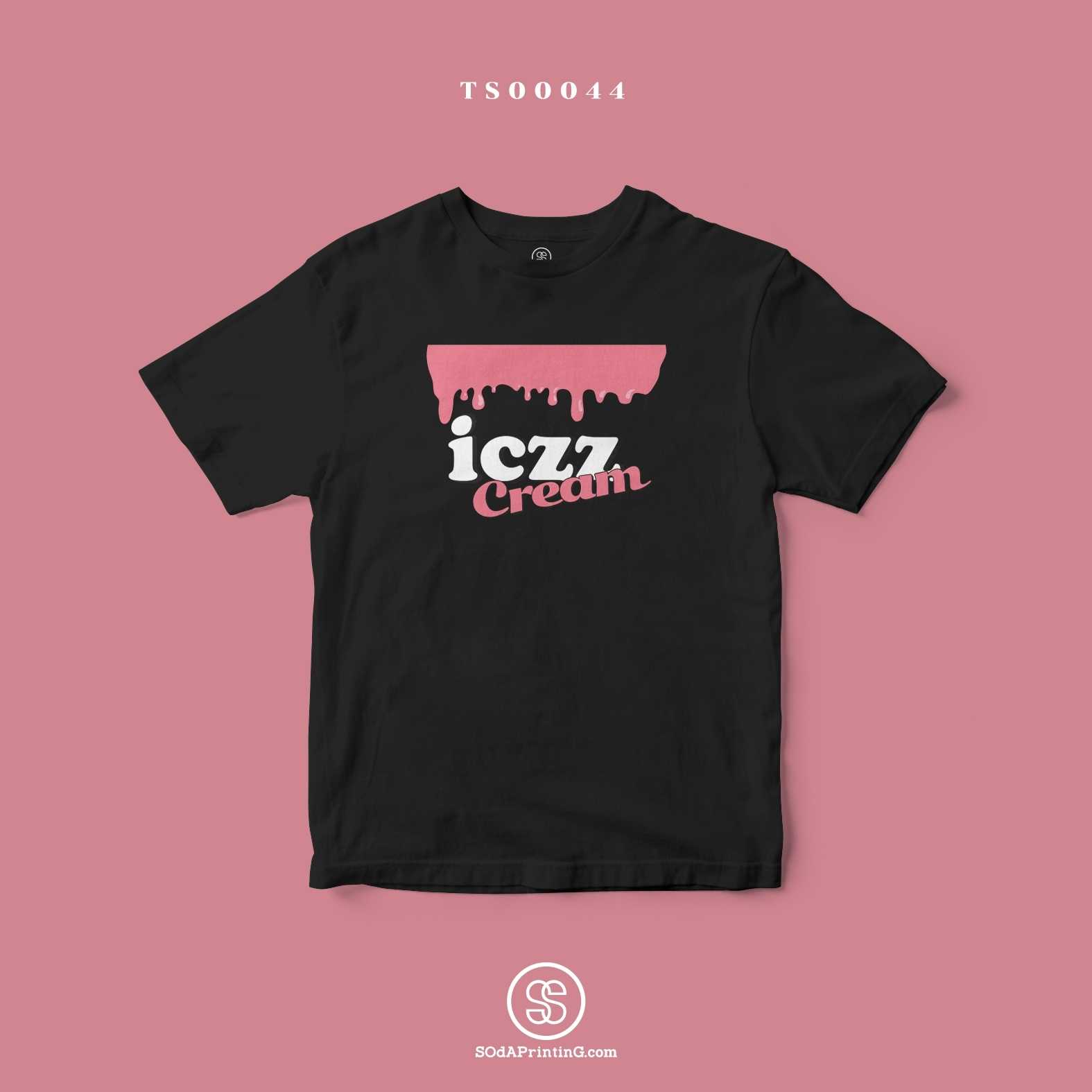 เสื้อ iczzCream สีดำ #SOdAtee TSA00044
