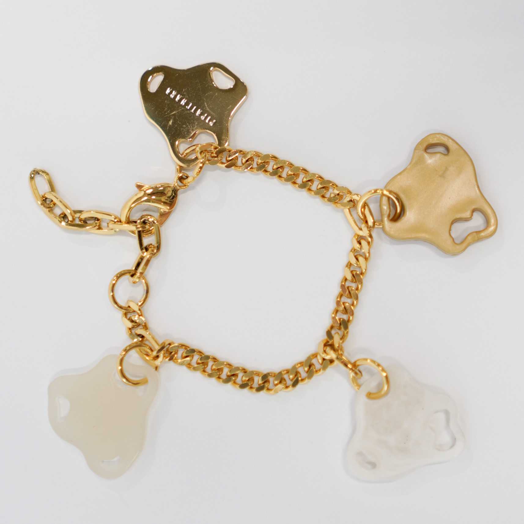 Infinitude Single chain bracelet - White Gold (Free size)