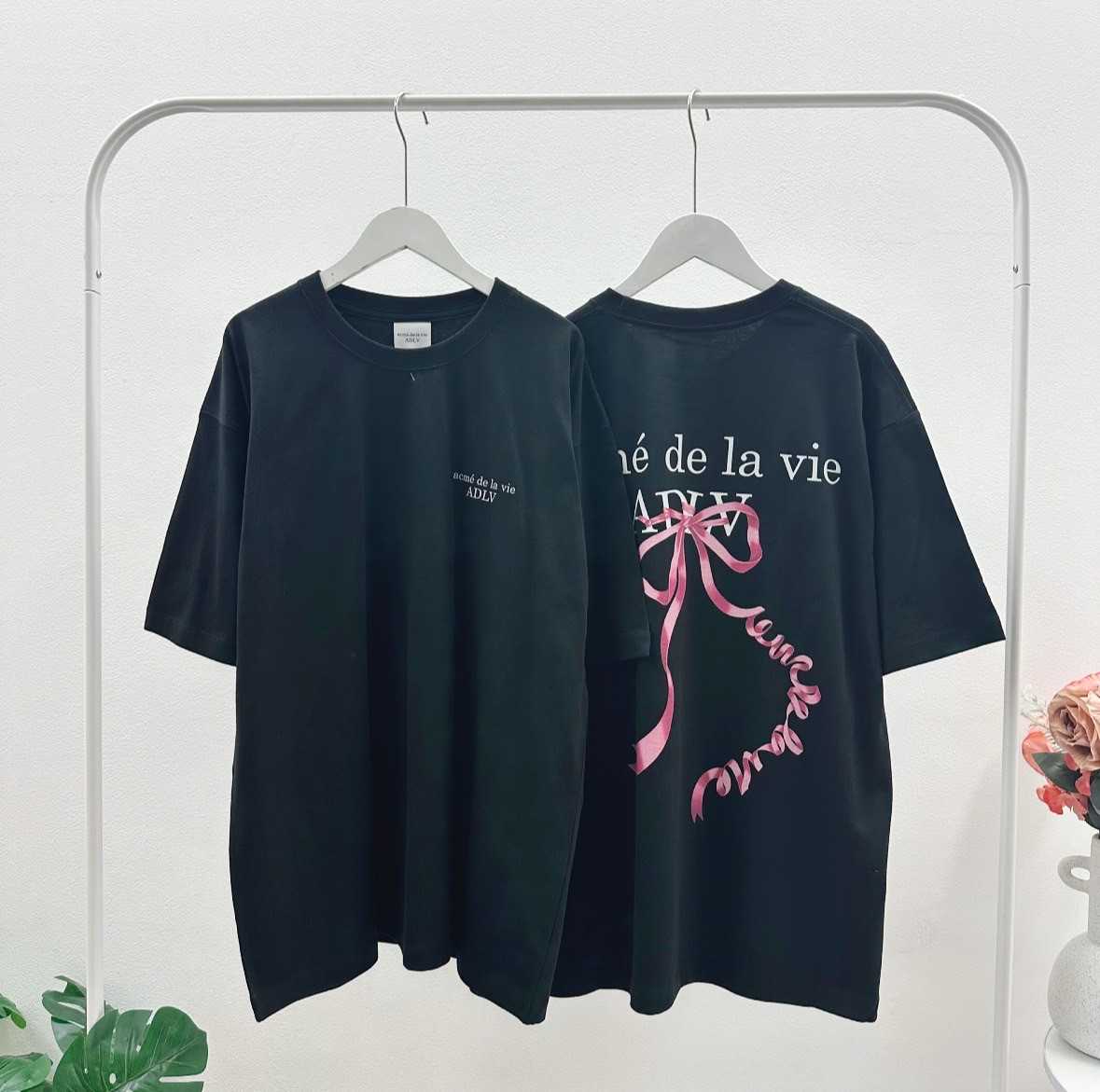 พร้อมส่ง ADLV Ribbon  Black  (Unisex)