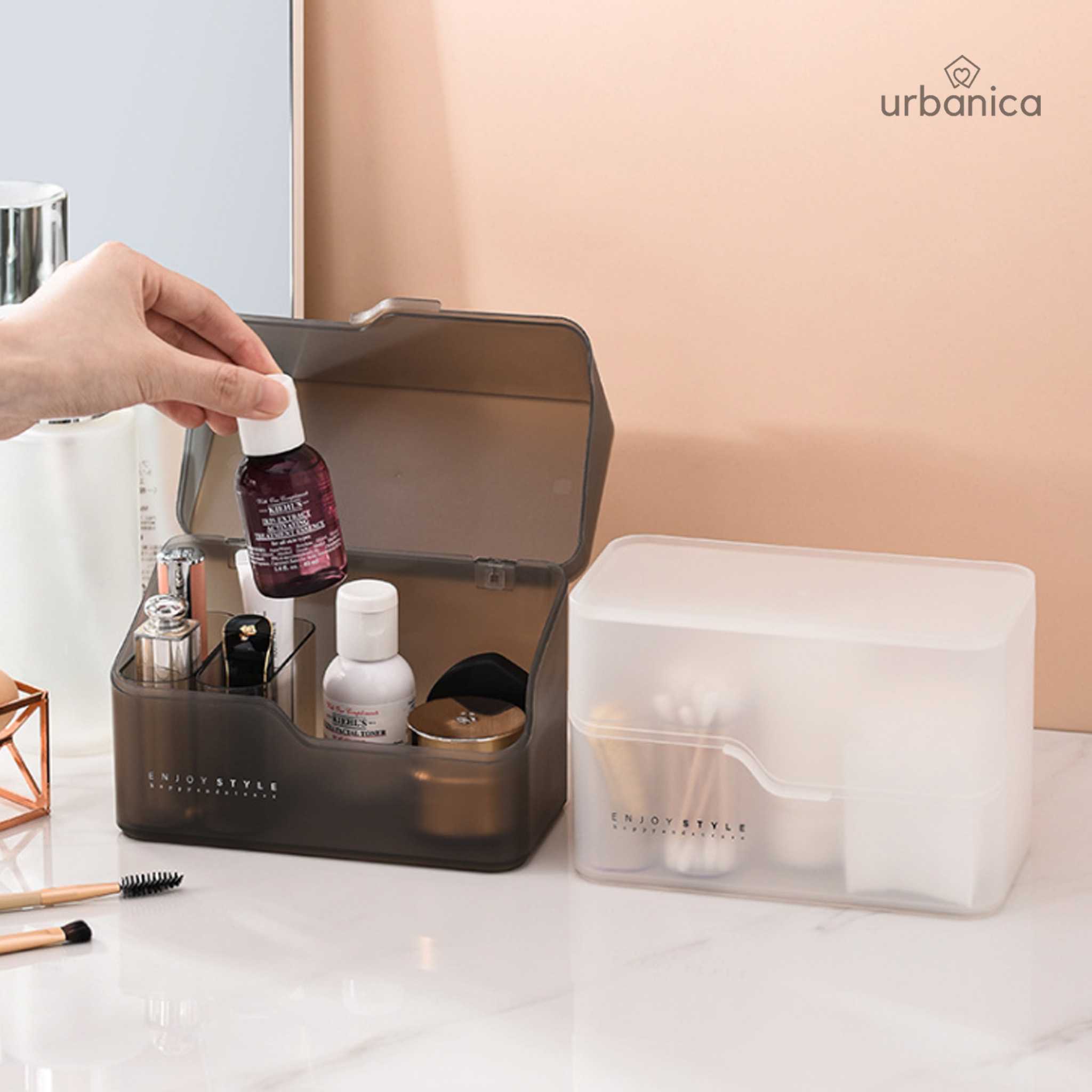Urbanica กล่องเครื่องสำอางค์พลาสติกสไตล์มินิมอล รุ่น J202021